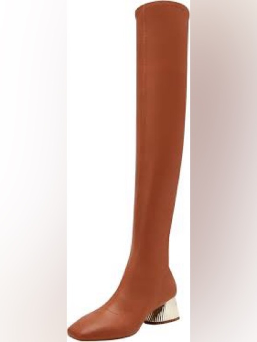 Katy Perry Collections Cognac Heeled Knee Boot